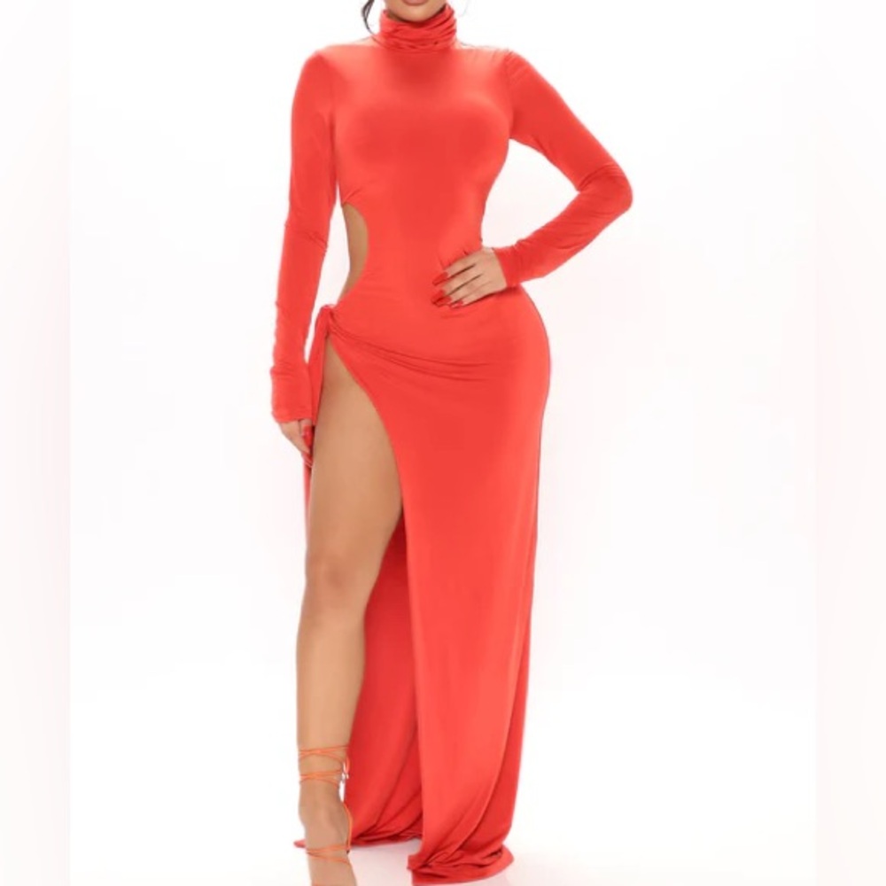 Fashion Nova Got You All Caught Up Maxi Dress